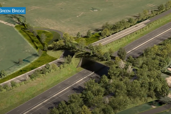 National Highways’ A30 Cornwall upgrade to create ‘green’ bridge for wildlife