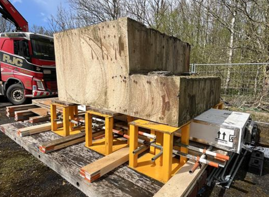 Concrete on the A14 Huntingdon Viaduct