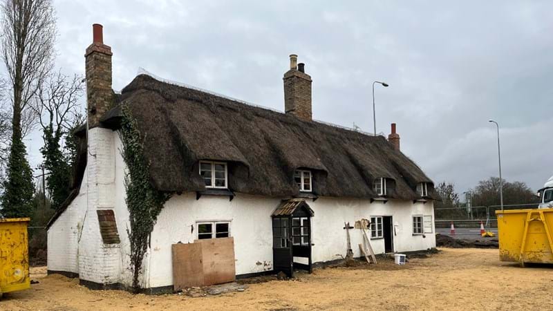The condition of Brook Cottages and the possibility of relocating them