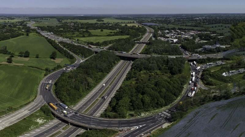 Work to improve largest junction on England’s motorway network now complete