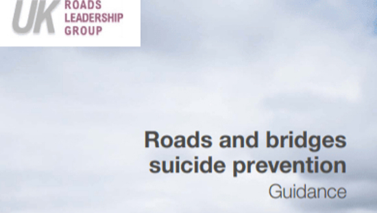 Industry-first national guidance factors suicide prevention into design of UK roads and bridges