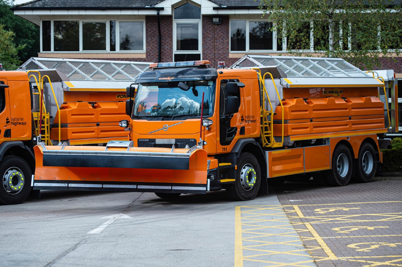 National Highways gritter