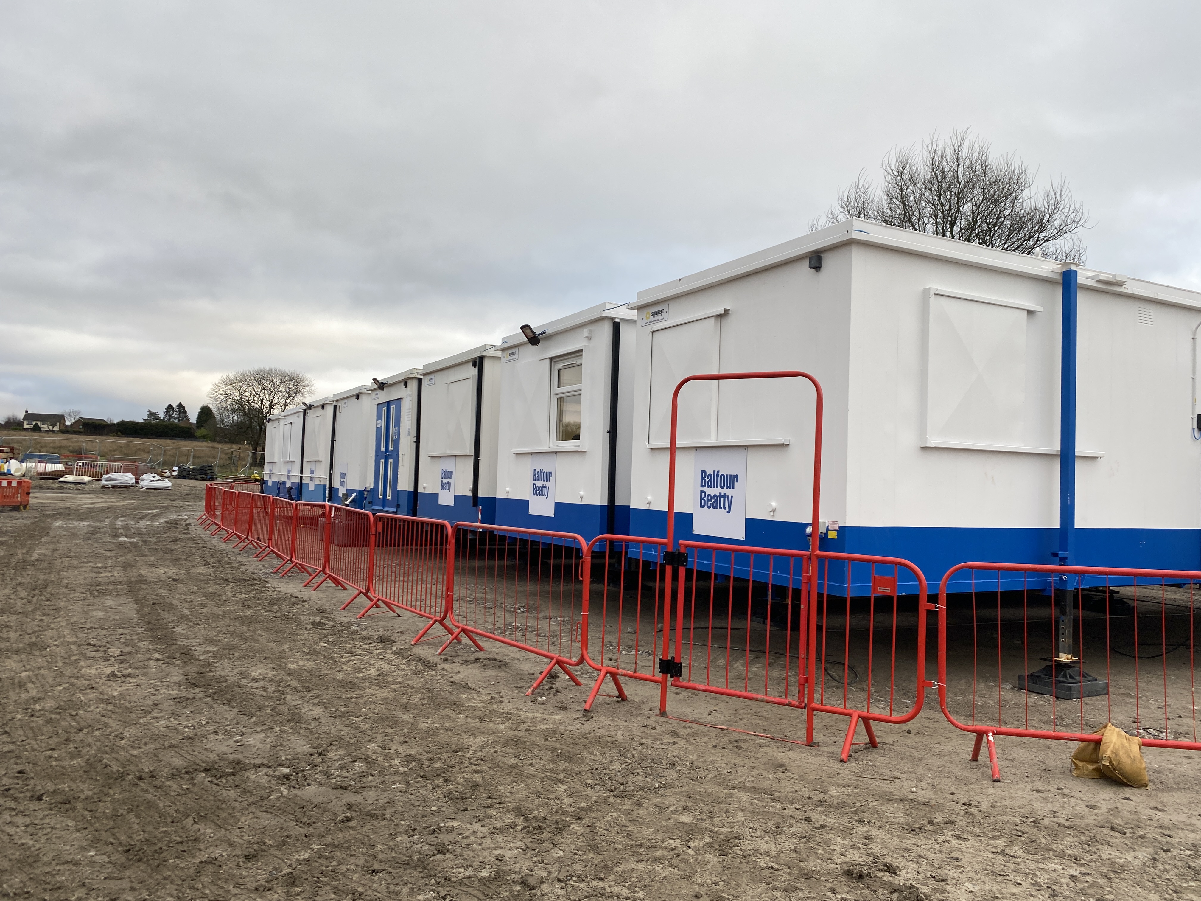 Temporary site cabins