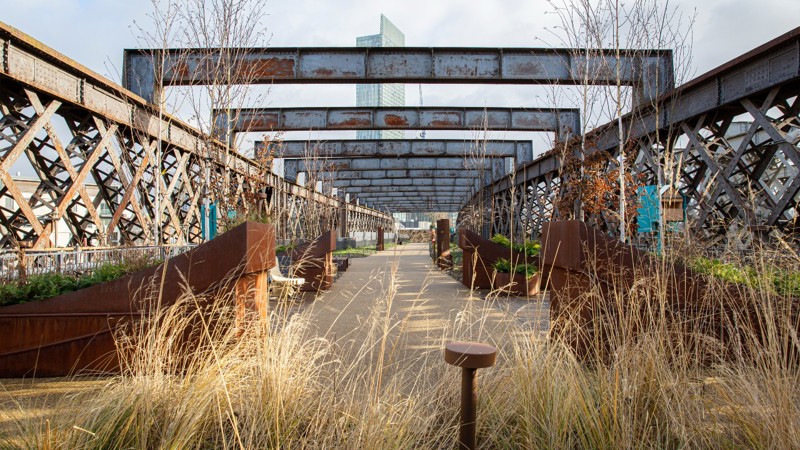 Castlefield Viaduct — the ‘garden in the sky’