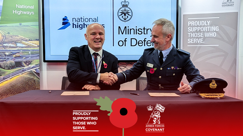 We're proud to re-sign the Armed Forces Covenant