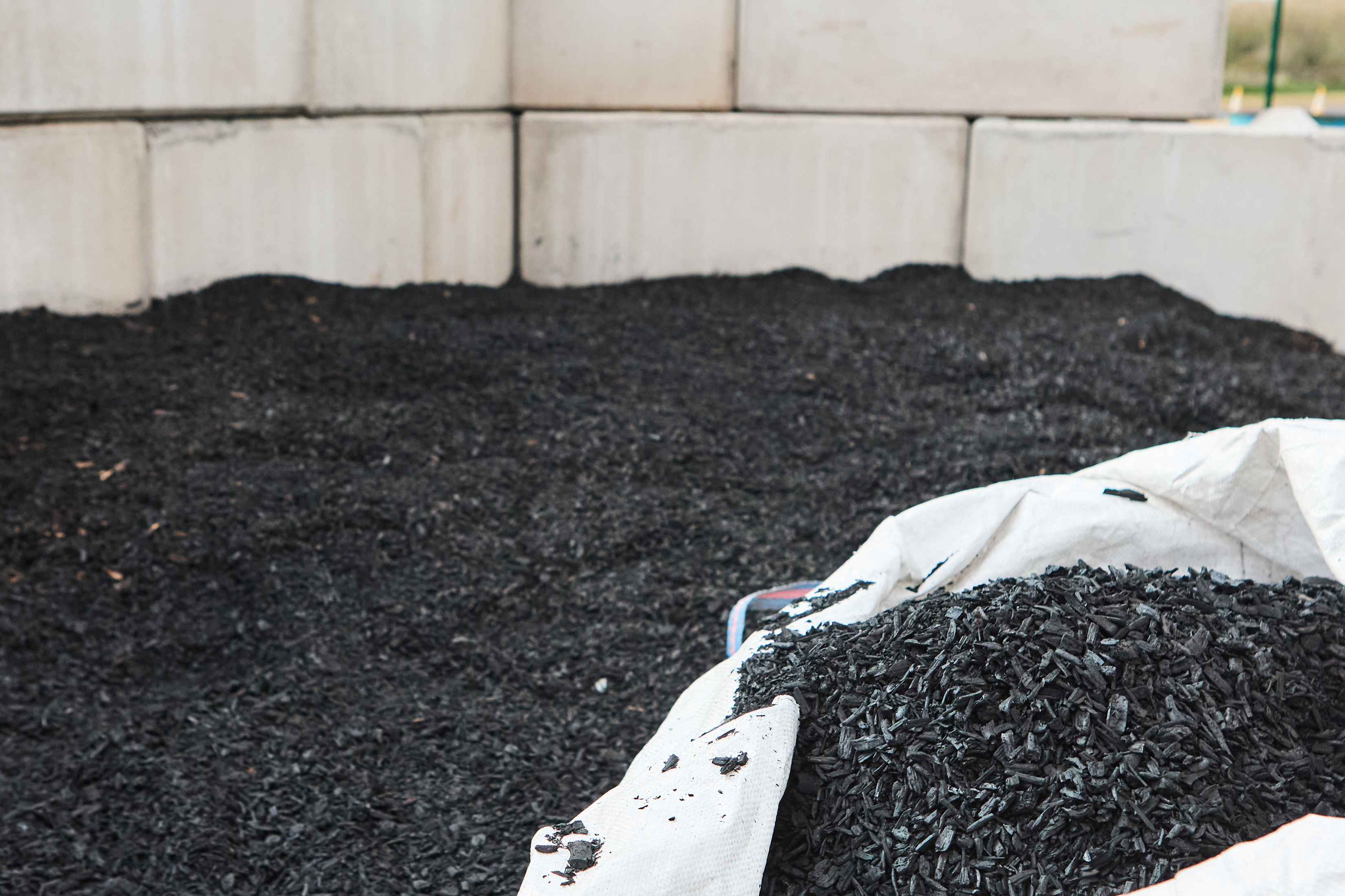 biochar is a charcoal-like material we can re-use in landscaping, building green bridges and capturing pollution