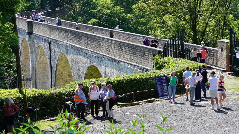 Full steam ahead for first-ever viaduct open day