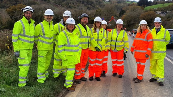 National Highways improving A38 safety with drainage scheme in Cornwall