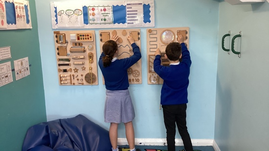 Three new sensory areas for Solihull school thanks to M42 junction 6 scheme