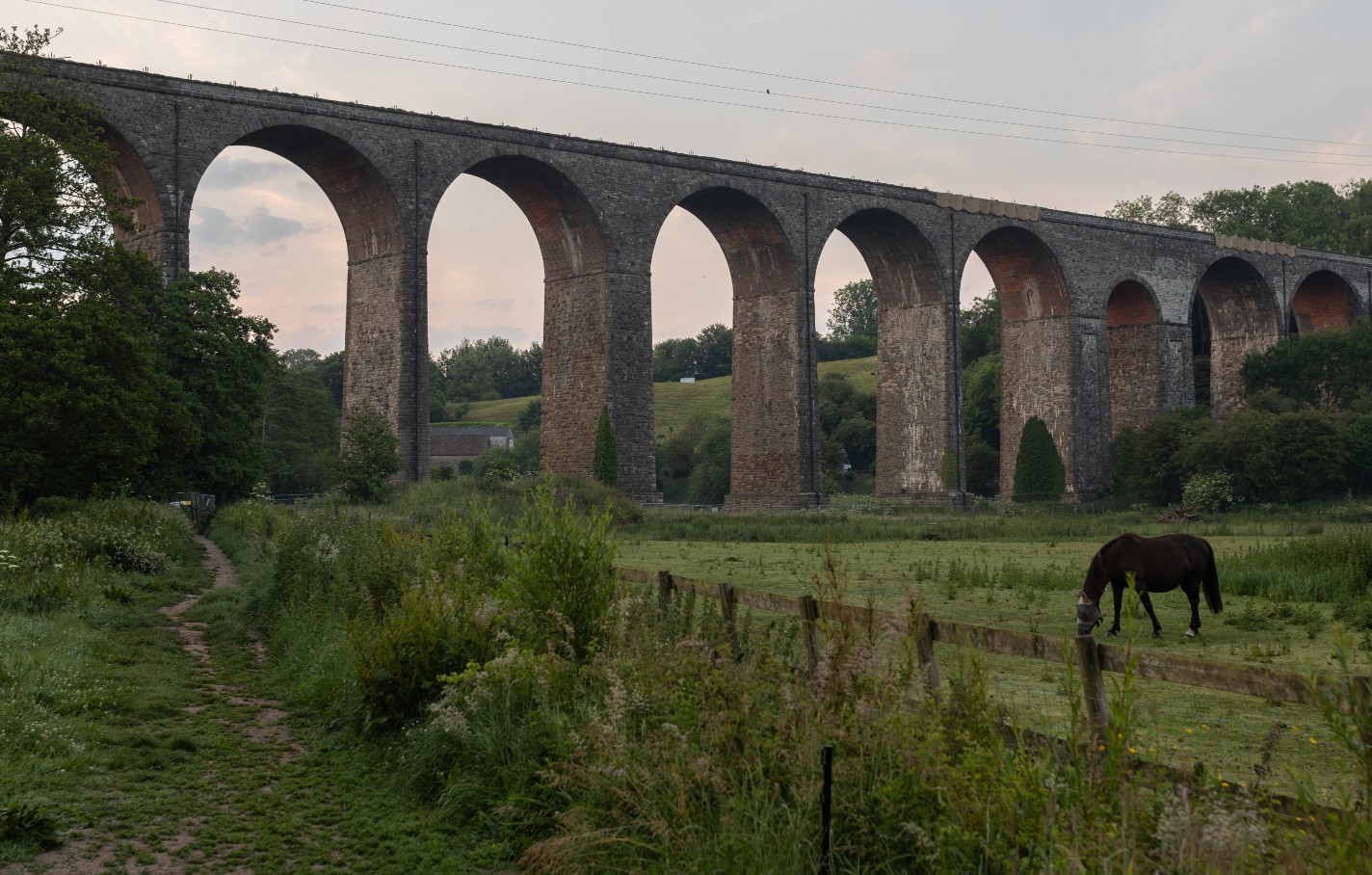 Pensford Viaduct at dawn