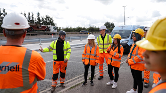 National Highways lends a hand to the engineers of tomorrow in Staffordshire