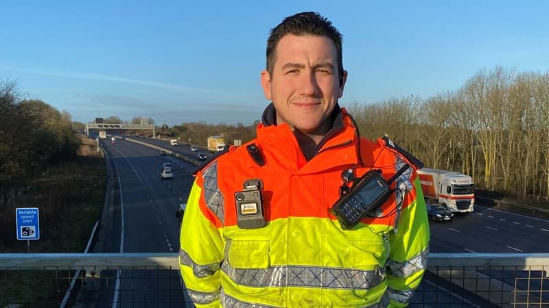 Traffic officers given body cameras to curb abuse from angry road users