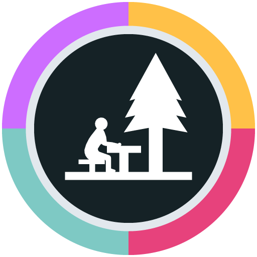 Picnic spot icon
